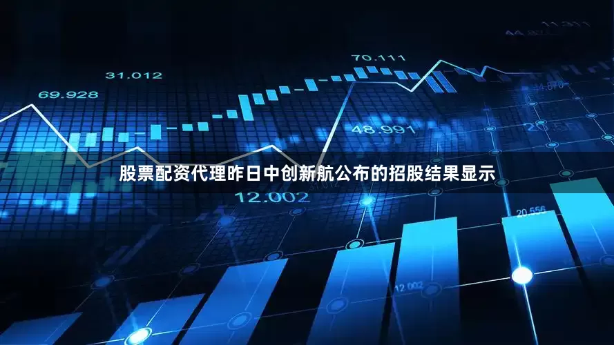 股票配资代理昨日中创新航公布的招股结果显示